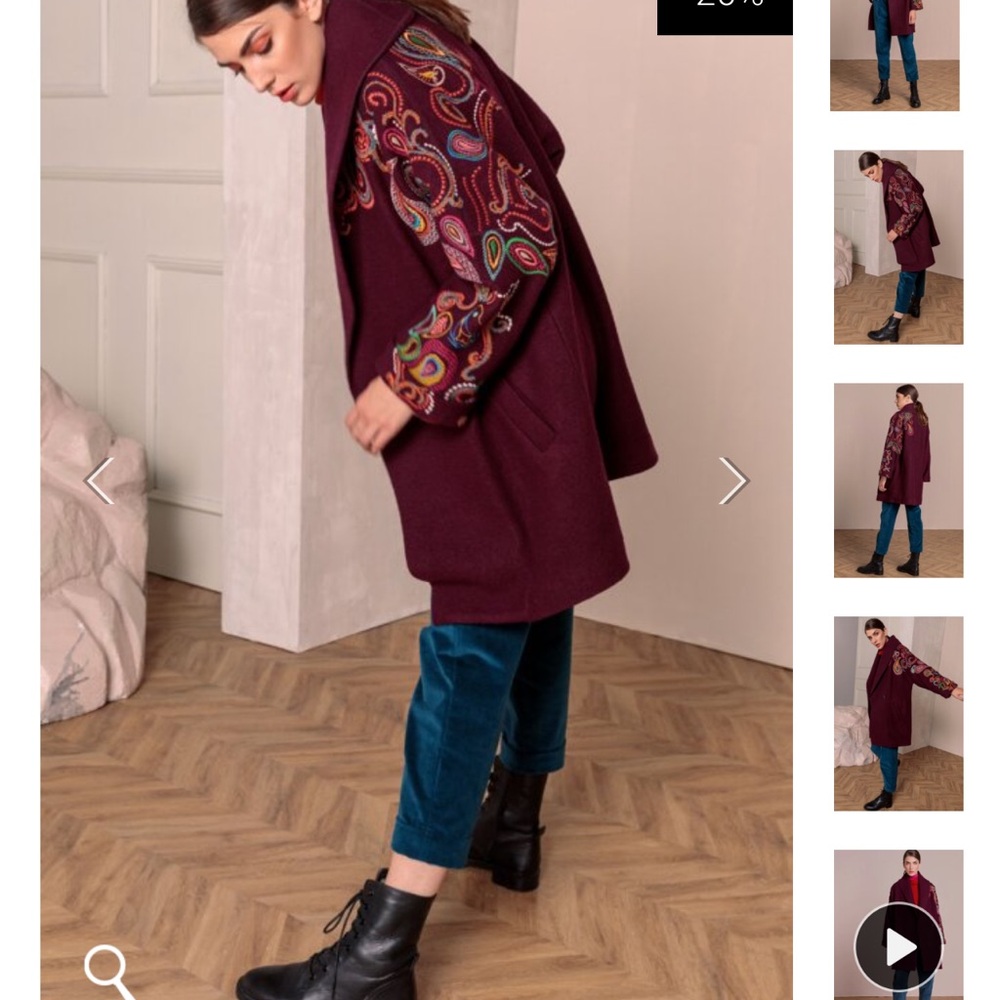 IVKO Woman Coat Size 44/46, oversize fit, XL - Picture 13 of 15